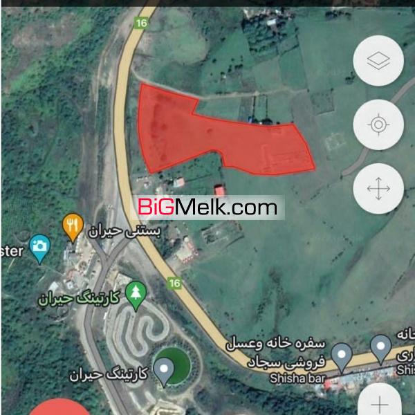 18630 متر زمین در گردنه توریستی سر سبز حیران