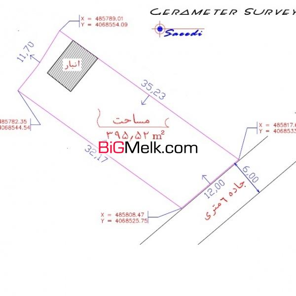 فروش زمین 395 متری در تنکابن