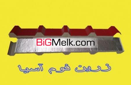 ساندویچ پانل دیواری و سقفی پلی یورتان و پلی استایرن به