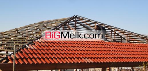 اجرای سقف شیبدار (پوشش باران)-آلاچیق،پارکینگ