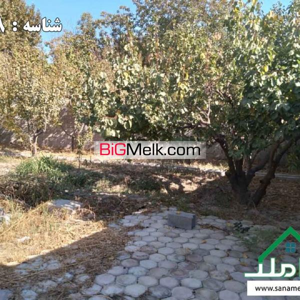 فروش 750 متر باغ با درختان مثمر در بکه شهریار