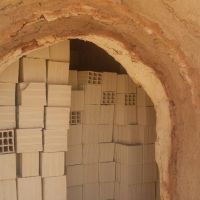 عرضه محصولات سفالی یزد